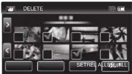 DELETE SETREL ALL SULLL