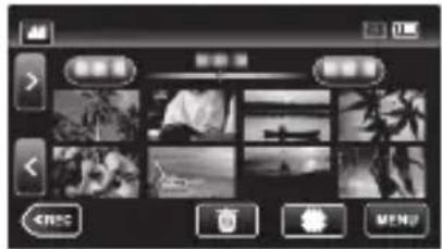 JVC Everio R GZ-R435GEU - Spela upp/radera filer på enheten - 1