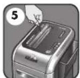 FELLOWES Powershred SB-99Ci - CLEANING AUTO-START INFRARED SENSORS - 5