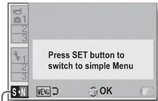 SANYO Xacti VPC-CG102 - Select the operating mode icon, and press the SET button. - 2
