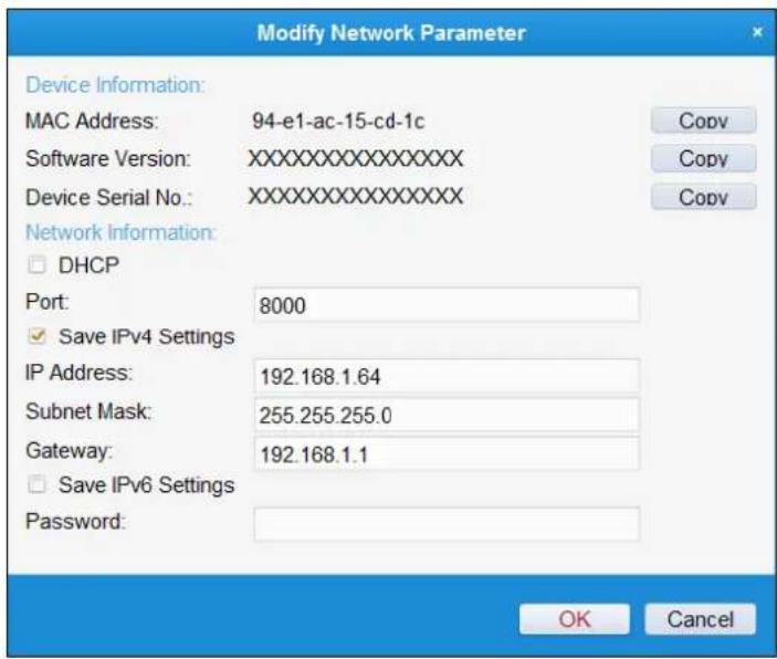HiLook IPC-B129H-4MM - Device Type Estimate Version Security Server F... Device Serial... Start Time Added Support... Web Services Status - 3