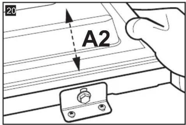 GRUNDIG GKNEMI573 - Adjusting the legs - 51