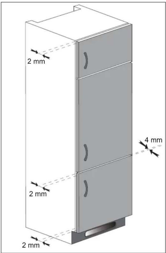 GRUNDIG GKNEMI573 - Adjusting the legs - 53
