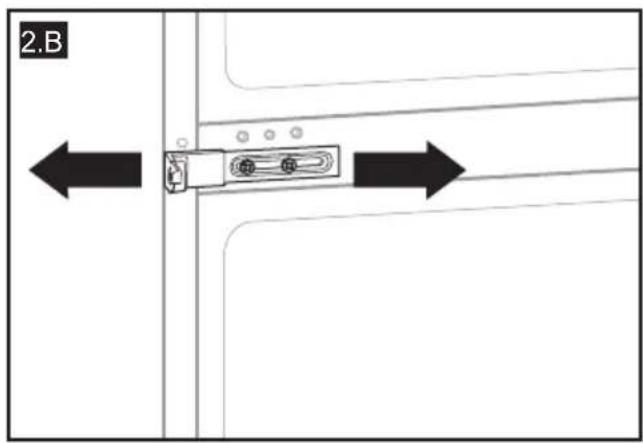 GRUNDIG GKNEMI573 - Adjusting the legs - 18