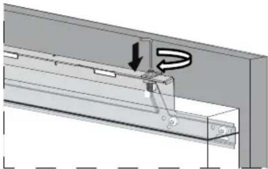 GRUNDIG GKNEMI573 - Adjusting the legs - 42