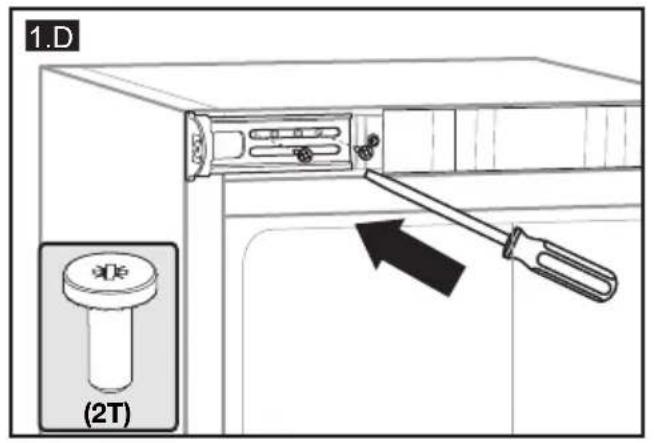 GRUNDIG GKNEMI573 - Adjusting the legs - 9