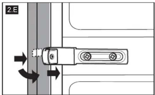 GRUNDIG GKNEMI573 - Adjusting the legs - 22