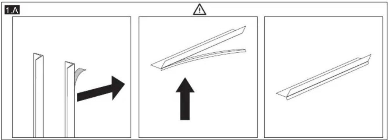 GRUNDIG GKNEMI573 - Adjusting the legs - 6