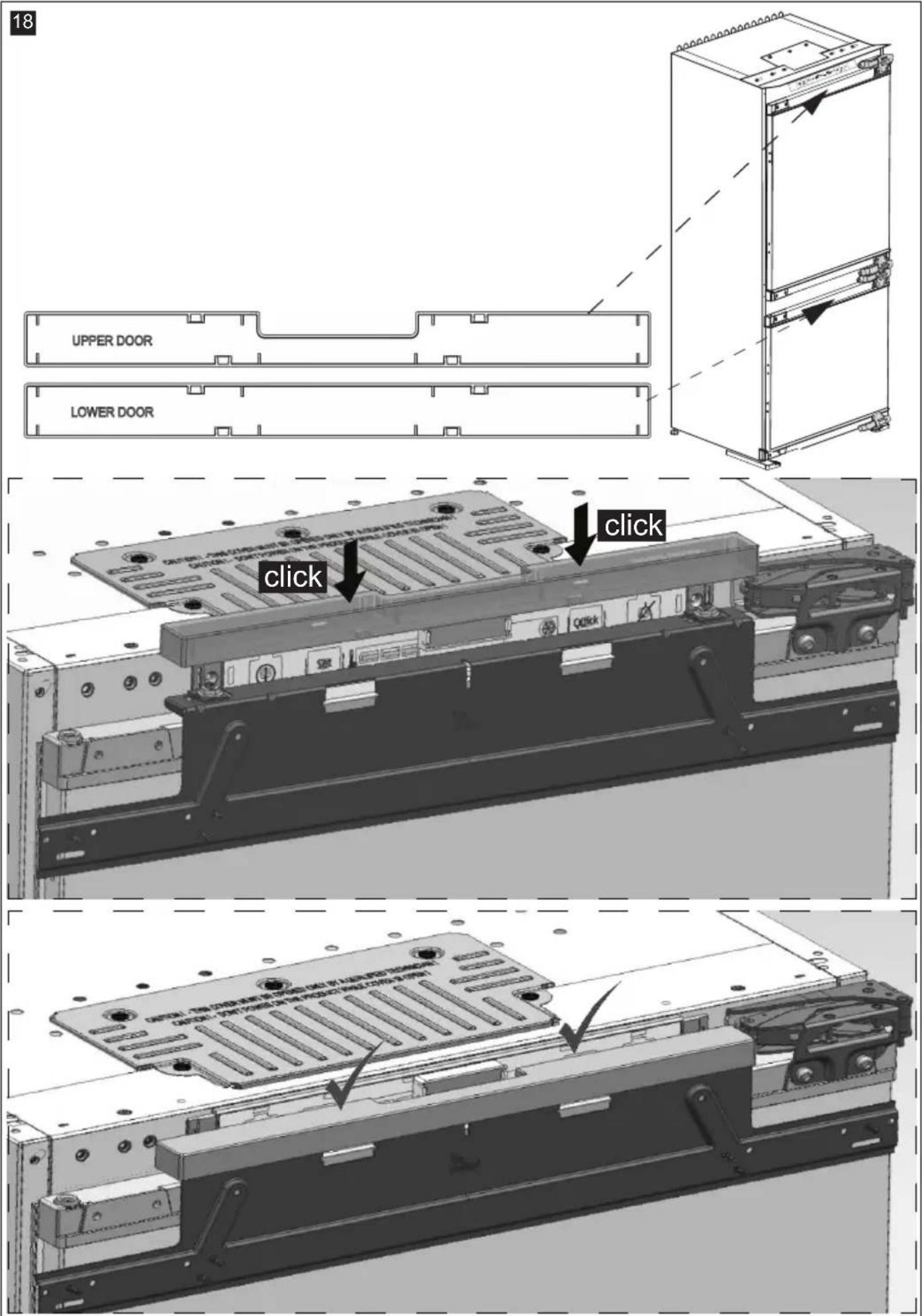 GRUNDIG GKNEMI573 - Adjusting the legs - 49