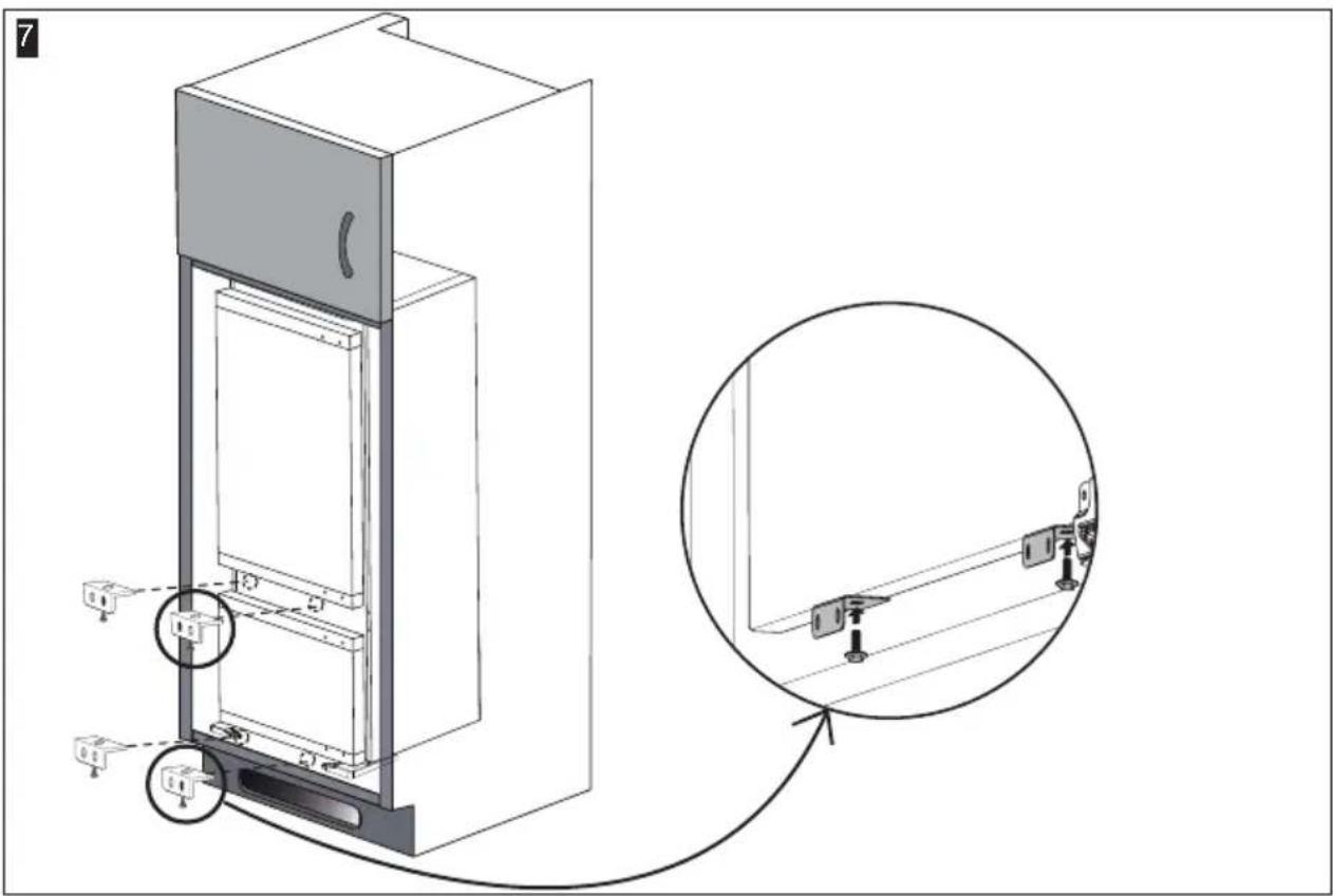 GRUNDIG GKNEMI573 - Adjusting the legs - 30