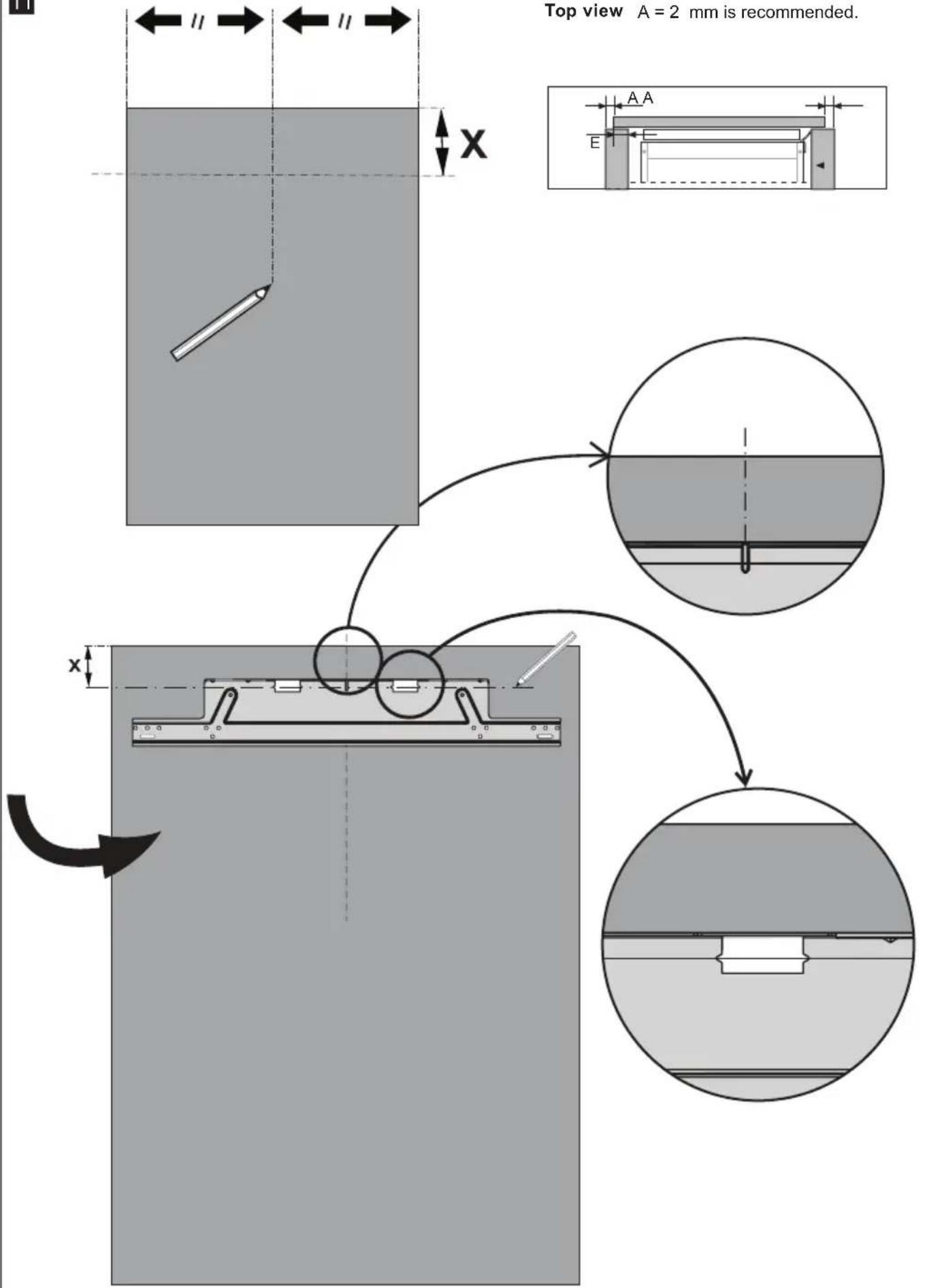 GRUNDIG GKNEMI573 - Adjusting the legs - 35