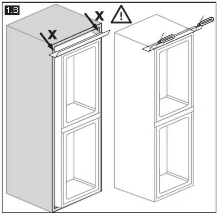 GRUNDIG GKNEMI573 - Adjusting the legs - 7