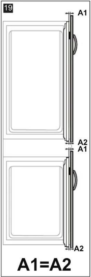 GRUNDIG GKNEMI573 - Adjusting the legs - 50