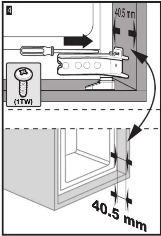 GRUNDIG GKNEMI573 - Adjusting the legs - 25
