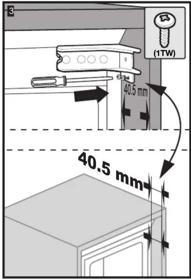 GRUNDIG GKNEMI573 - Adjusting the legs - 24