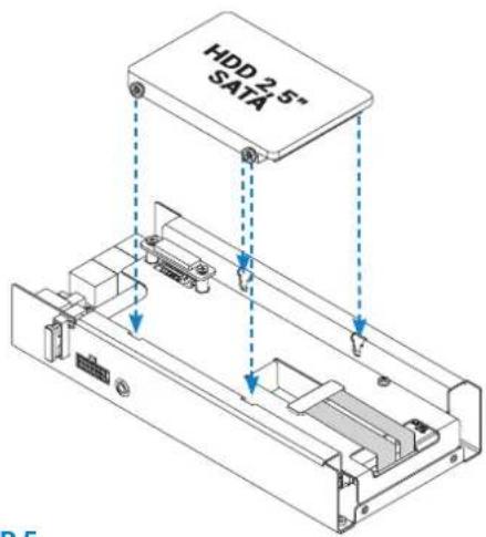 HDD 2.5" SATA D 5