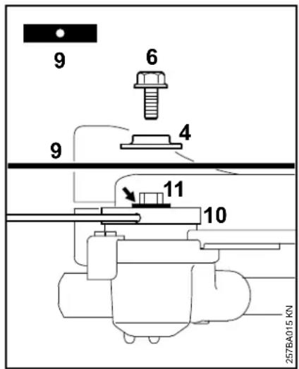 9 6 4 9 11 10 257BA015 KN