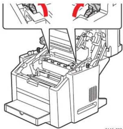 XEROX Phaser 6115 - Odstranění zaseknutého papíru uvnitř zařízení - 6