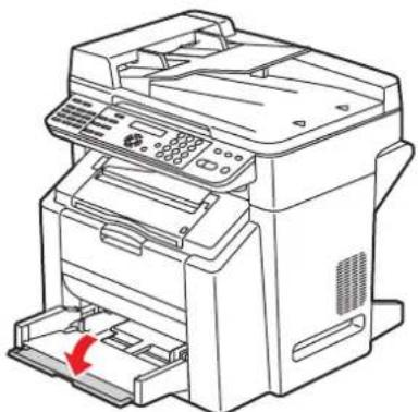 XEROX Phaser 6115 - Vložení speciálního média - 2