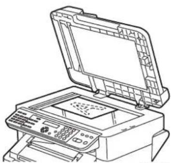 XEROX Phaser 6115 - Snímání do e-mailu ze skla pro předlohy - 1