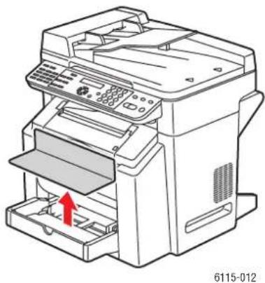 XEROX Phaser 6115 - Odstranění zaseknutého papíru ze zásobníku 1 - 1