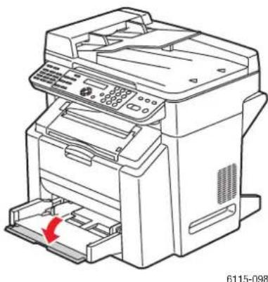 XEROX Phaser 6115 - Vložení obálek - 2