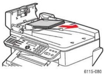 XEROX Phaser 6115 - Odstranění zaseknutého papíru v APP - 2