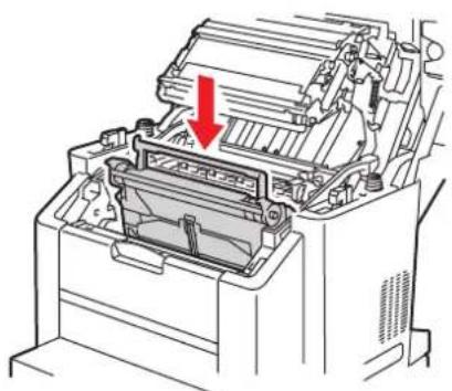 XEROX Phaser 6115 - Čištění válečku na podávání média a čočky laseru - 6