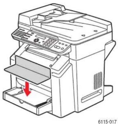 XEROX Phaser 6115 - Vložení obyčejného papíru - 7