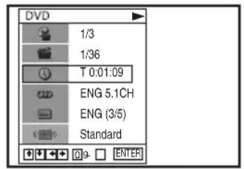 DVD 1/3 1/36 T 0:01:09 ENG 5.1CH ENG (3/5) Standard ENTER