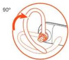 PLANTRONICS Savi 8240 Office - Left Over-the-Ear Assembly - 2