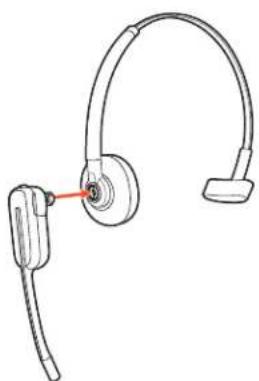 PLANTRONICS Savi 8240 Office - Over-the-head assembly - 1