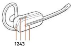 PLANTRONICS Savi 8240 Office - Base and Headset Basics - 2