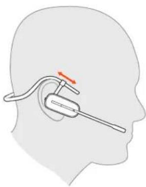 PLANTRONICS Savi 8240 Office - Behind-the-Head Assembly - 3