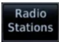 GARMIN G700 TXi - Raw Text Reports Radio Stations - 2