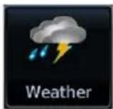 GARMIN G700 TXi - Weather Display - 1