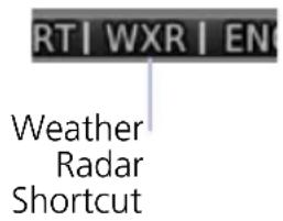 RT | WXR | EN Weather Radar Shortcut
