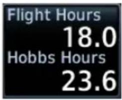 Flight Hours 18.0 Hobbs Hours 23.6