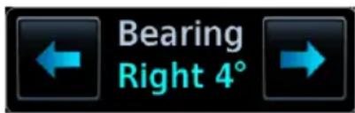 Bearing Right 4°