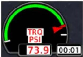 GARMIN G700 TXi - EXCEEDANCE TIMERS - 1