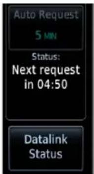Auto Request 5 MIN Status: Next request in 04:50 Datalink Status
