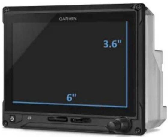 GARMIN 3.6" 6"