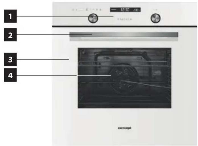 Concept ETV7460WH - Piederumi - 1