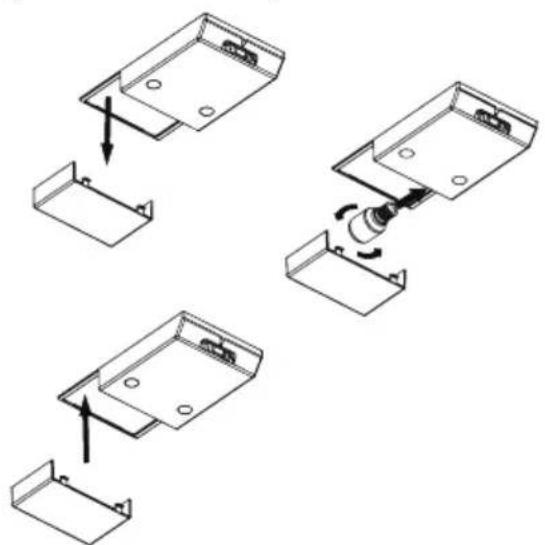 Romo RCS2288W - Replacing the Light bulb - 1