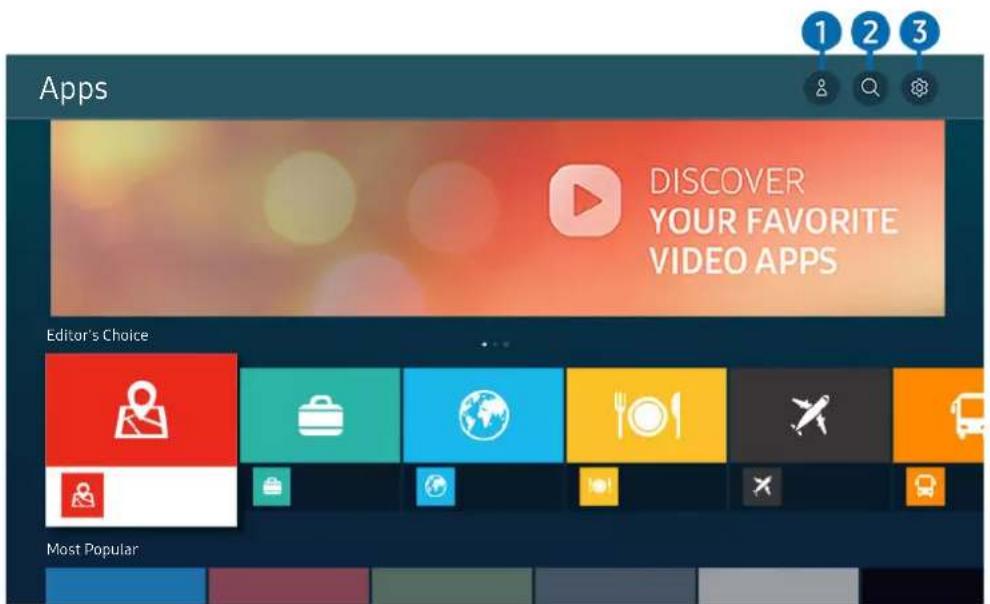 SAMSUNG QA65QN85AAWXXY - > Apps - 1
