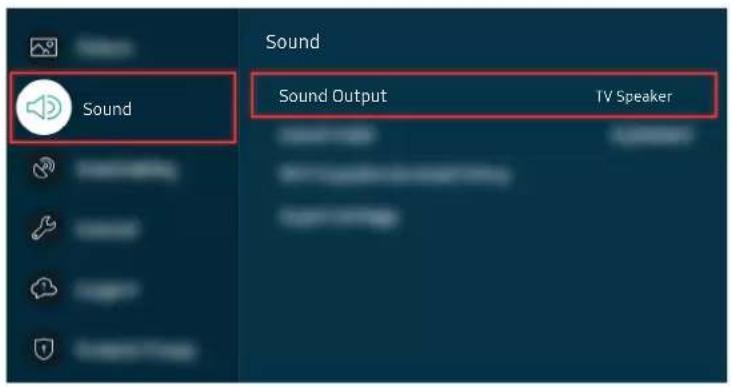 SAMSUNG QA65QN85AAWXXY - When no sound comes out of the TV, or the sound is breaking up - 5
