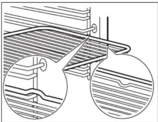 ZANUSSI OPZB2300C - Μεταλλικό ράφι: - 1