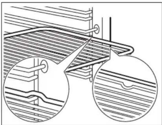 ZANUSSI OPZB2300C - Raft de sârmă: - 1
