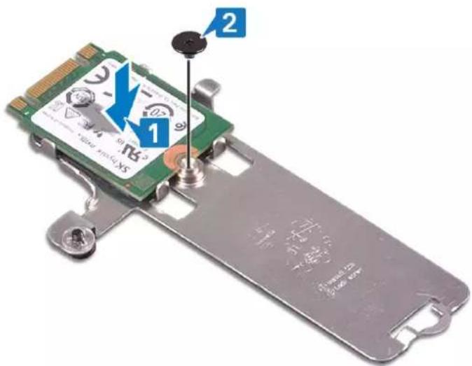 DELL Inspiron 5593 - Procedure to replace M.2 2230 solid-state drive - 1