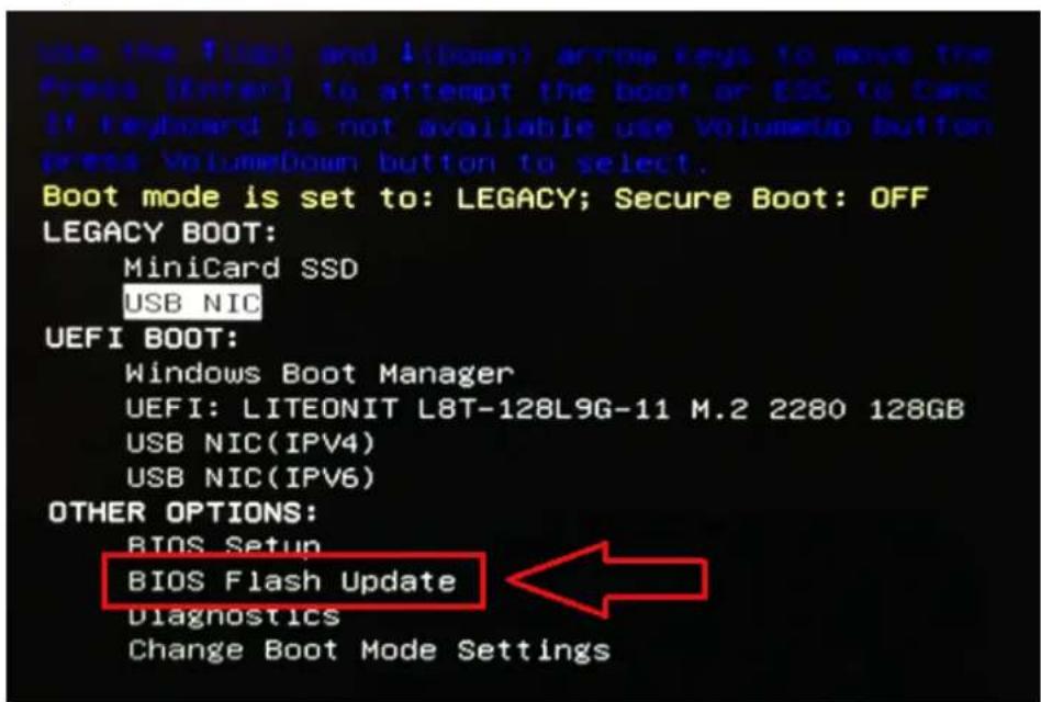 DELL OptiPlex 5055 - CAUTION: Do not power off the system during the BIOS update process. Powering off the system could make the system fail to boot. - 1